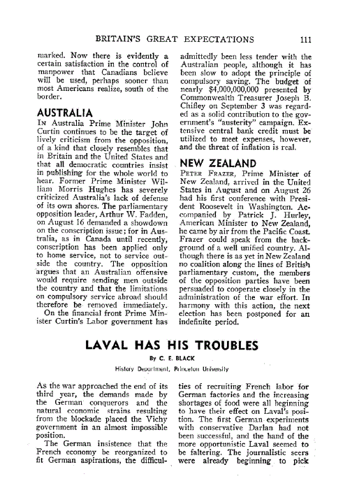 First page of Laval Has His Troubles
