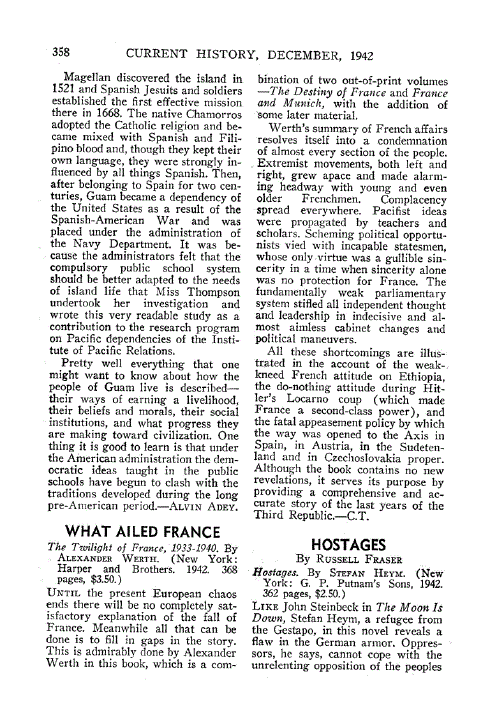 First page of Hostage