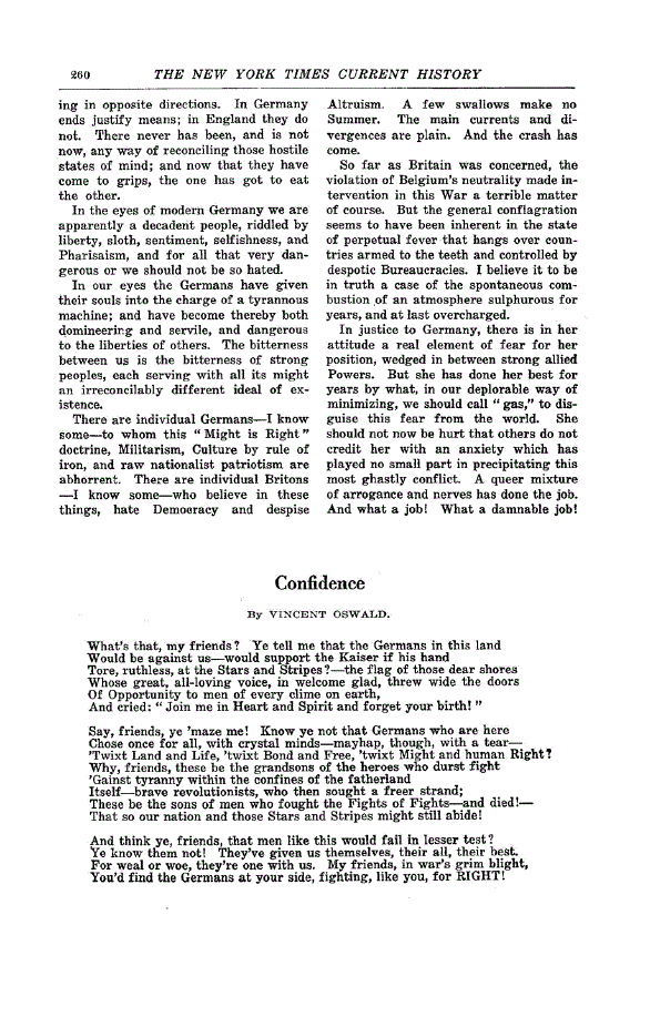 First page of Confidence