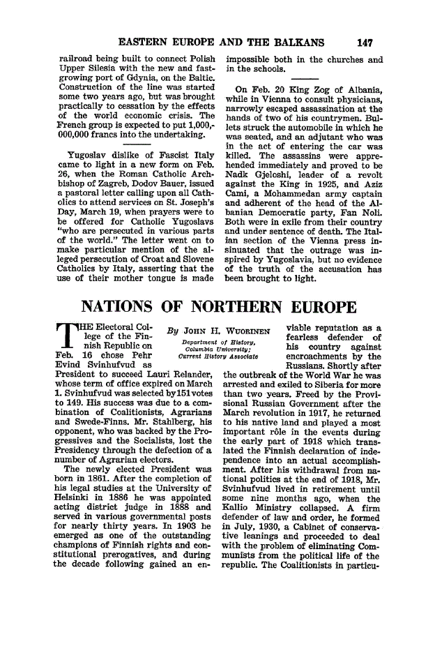 First page of Nations of Northern Europe