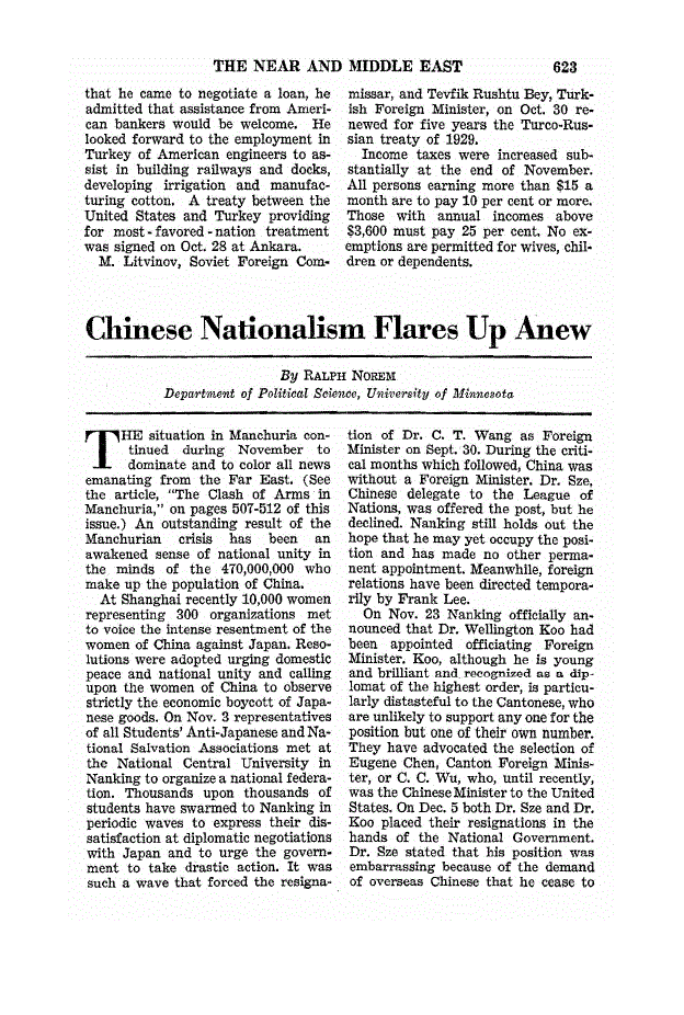 First page of Chinese Nationalism Flares Up Anew