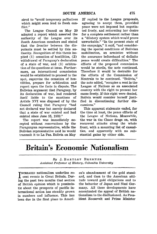 First page of Britain’s Economic Nationalism