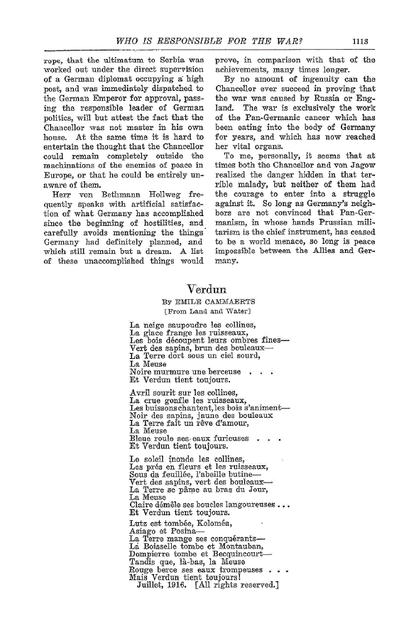 First page of Verdun