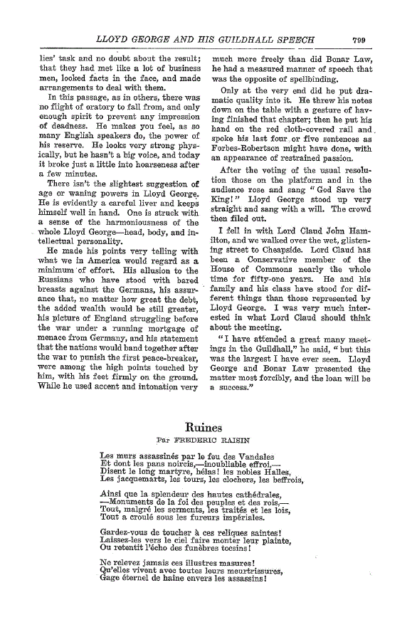 First page of Ruines