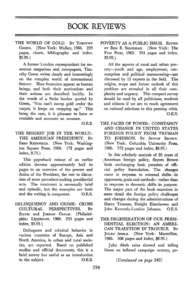 First page of Book Reviews