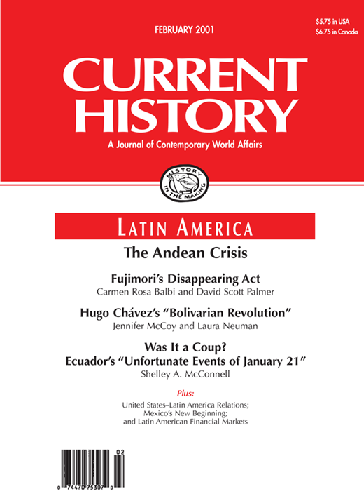 Current History Cover Image for Volume 100, Issue 643