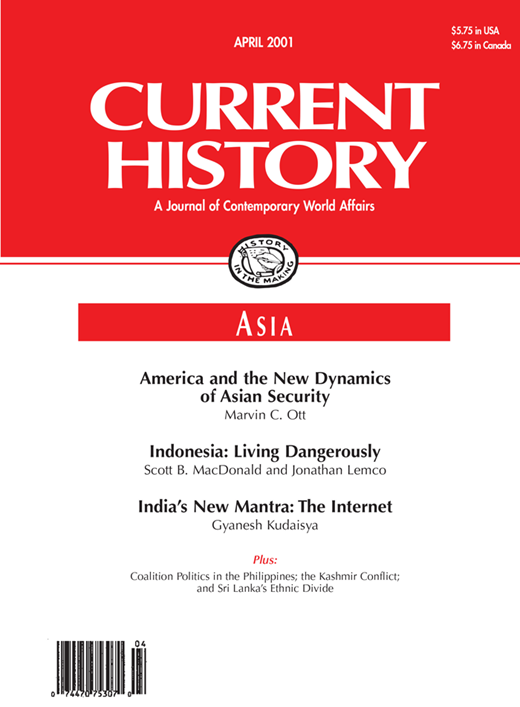 Current History Cover Image for Volume 100, Issue 645