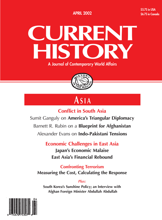 Current History Cover Image for Volume 101, Issue 654