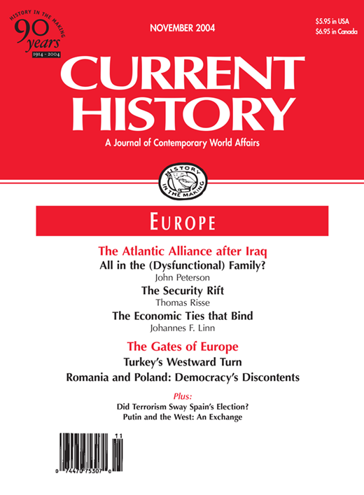 Current History Cover Image for Volume 103, Issue 676