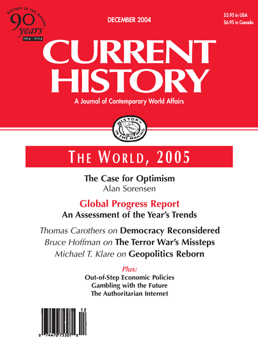 Current History Cover Image for Volume 103, Issue 677