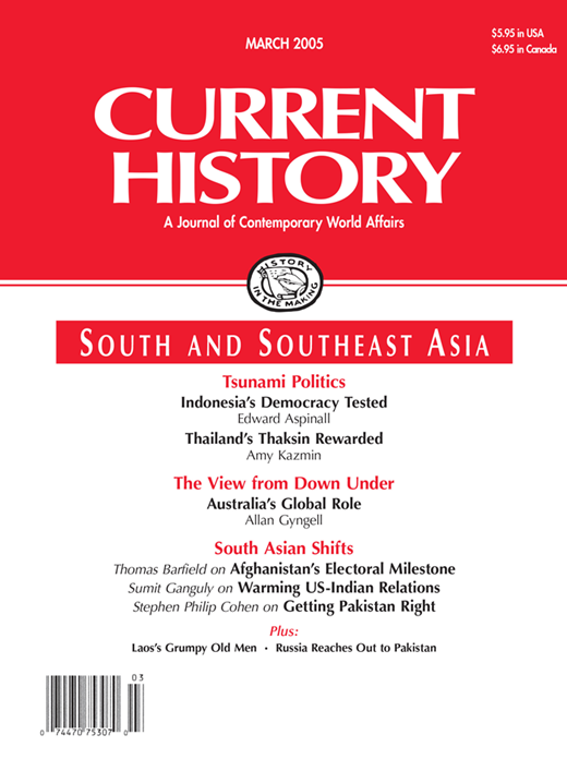 Current History Cover Image for Volume 104, Issue 680