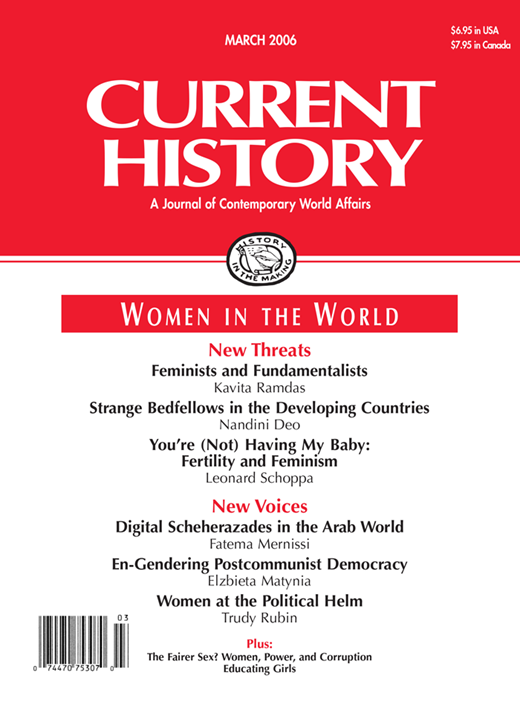 Current History Cover Image for Volume 105, Issue 689
