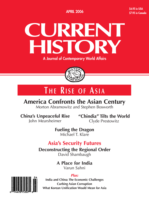Current History Cover Image for Volume 105, Issue 690