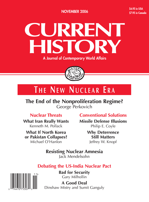 Current History Cover Image for Volume 105, Issue 694