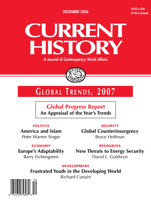 Current History Cover Image for Volume 105, Issue 695
