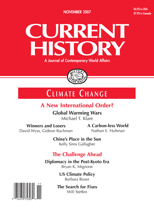 Current History Cover Image for Volume 106, Issue 703