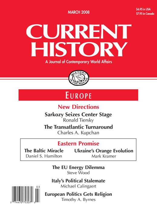 Current History Cover Image for Volume 107, Issue 707