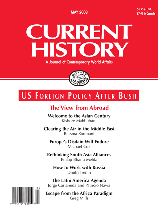 Current History Cover Image for Volume 107, Issue 709