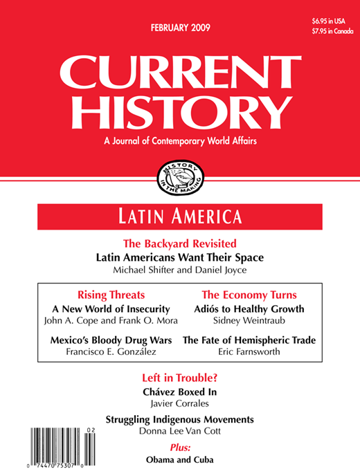 Current History Cover Image for Volume 108, Issue 715
