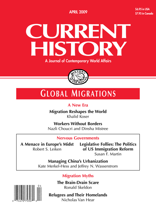 Current History Cover Image for Volume 108, Issue 717
