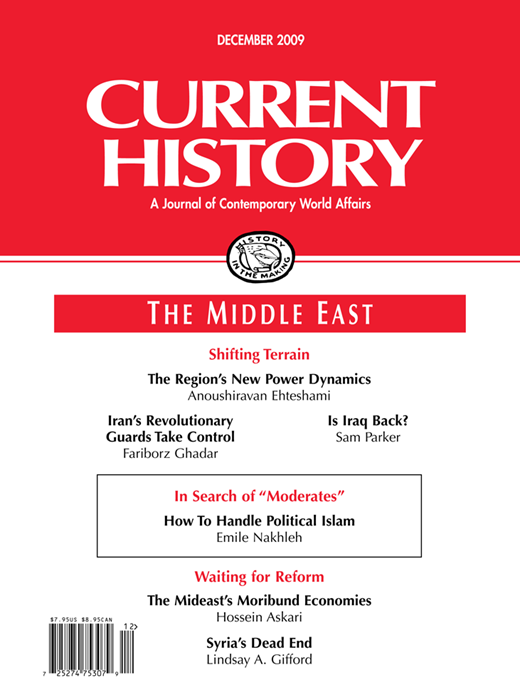 Current History Cover Image for Volume 108, Issue 722