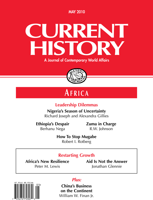 Current History Cover Image for Volume 109, Issue 727