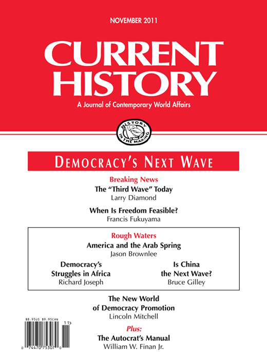 Current History Cover Image for Volume 110, Issue 739