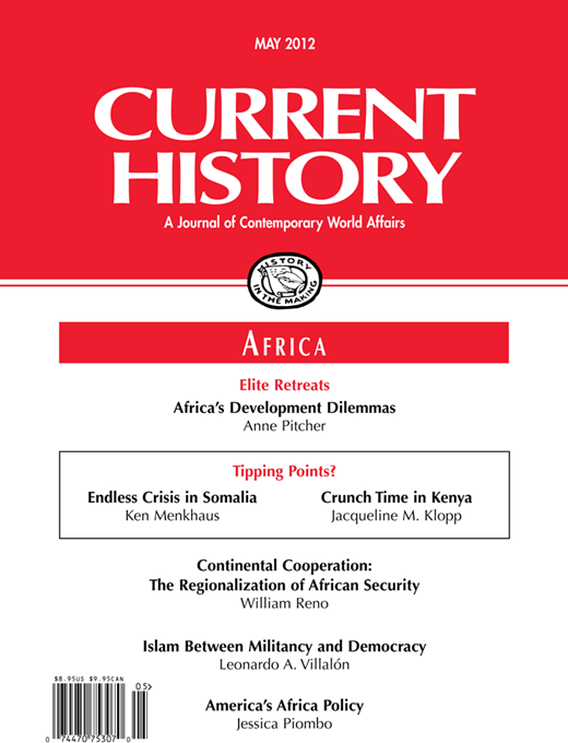 Current History Cover Image for Volume 111, Issue 745