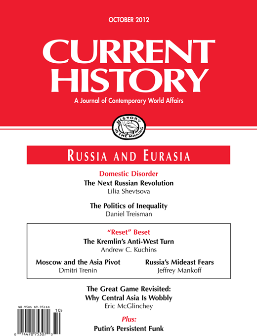 Current History Cover Image for Volume 111, Issue 747