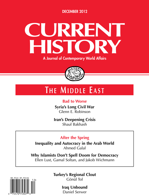 Current History Cover Image for Volume 111, Issue 749