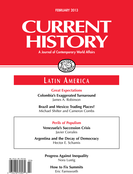 Current History Cover Image for Volume 112, Issue 751