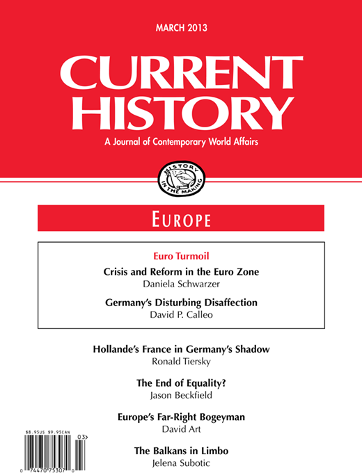 Current History Cover Image for Volume 112, Issue 752