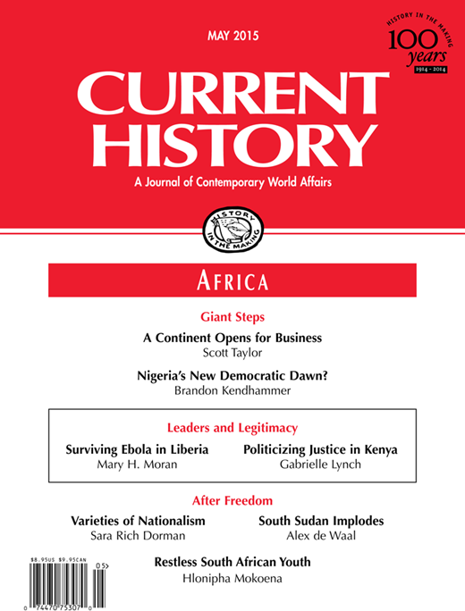 Current History Cover Image for Volume 114, Issue 772