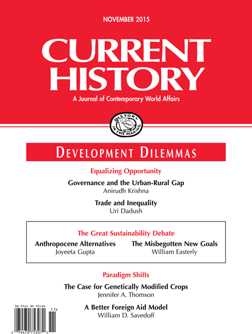 Current History Cover Image for Volume 114, Issue 775