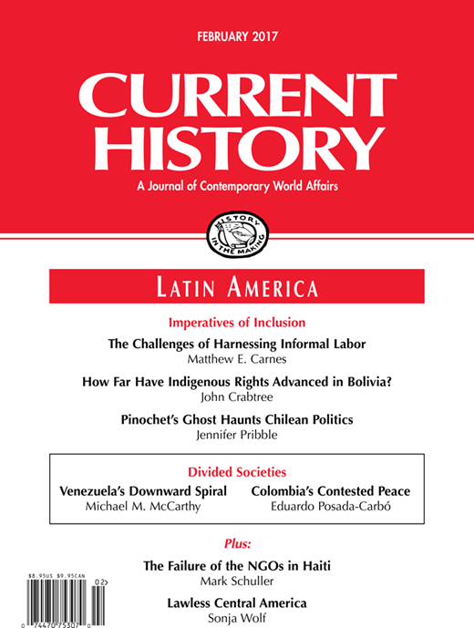 Current History Cover Image for Volume 116, Issue 787
