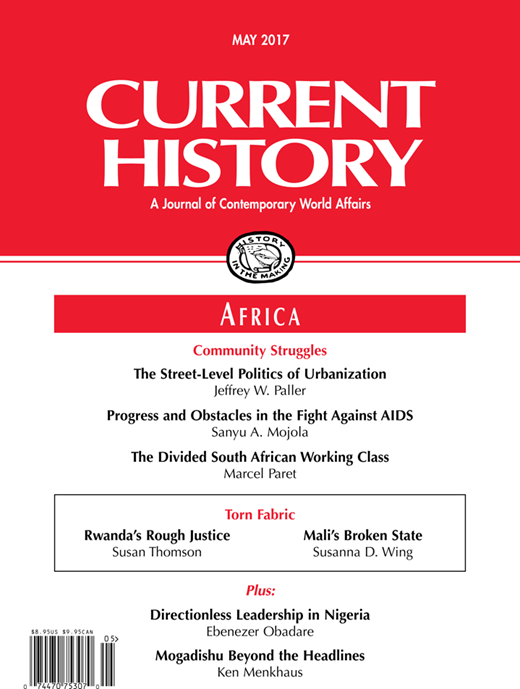 Current History Cover Image for Volume 116, Issue 790