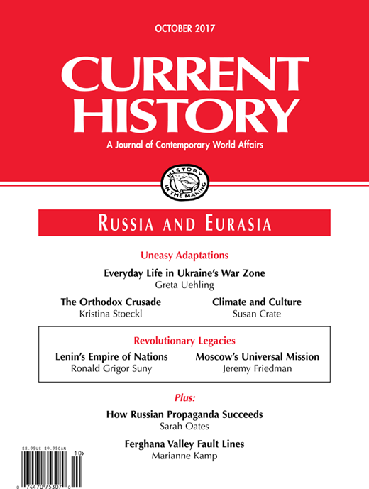 Current History Cover Image for Volume 116, Issue 792