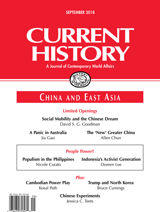 Current History Cover Image for Volume 117, Issue 800
