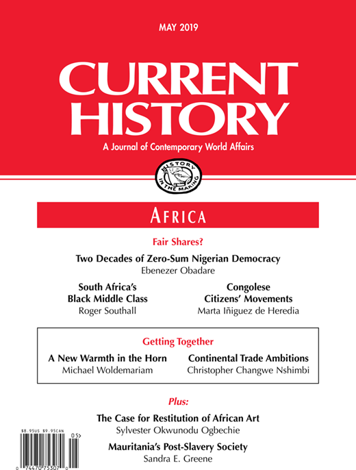 Current History Cover Image for Volume 118, Issue 808