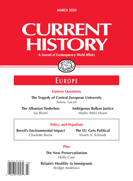 Current History Cover Image for Volume 119, Issue 815