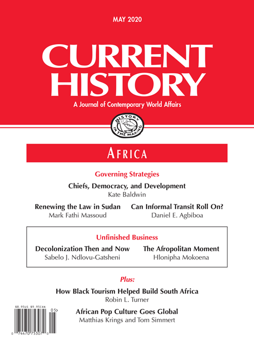 Current History Cover Image for Volume 119, Issue 817