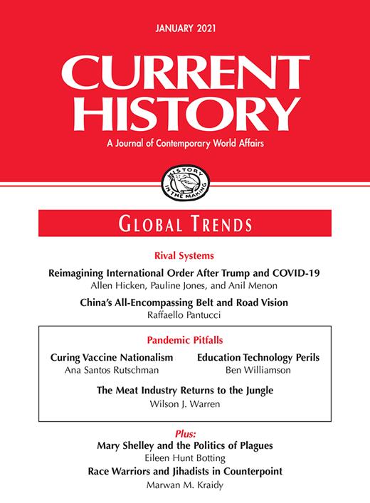Current History Cover Image for Volume 120, Issue 822