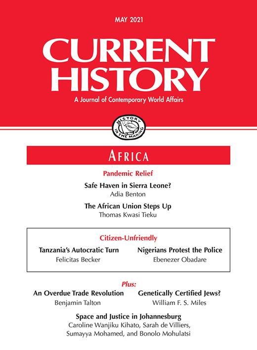 Current History Cover Image for Volume 120, Issue 826
