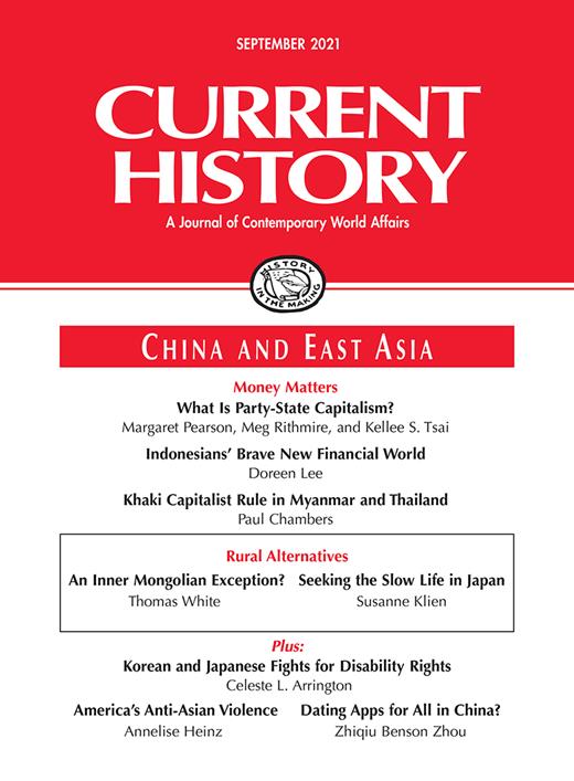 Current History Cover Image for Volume 120, Issue 827