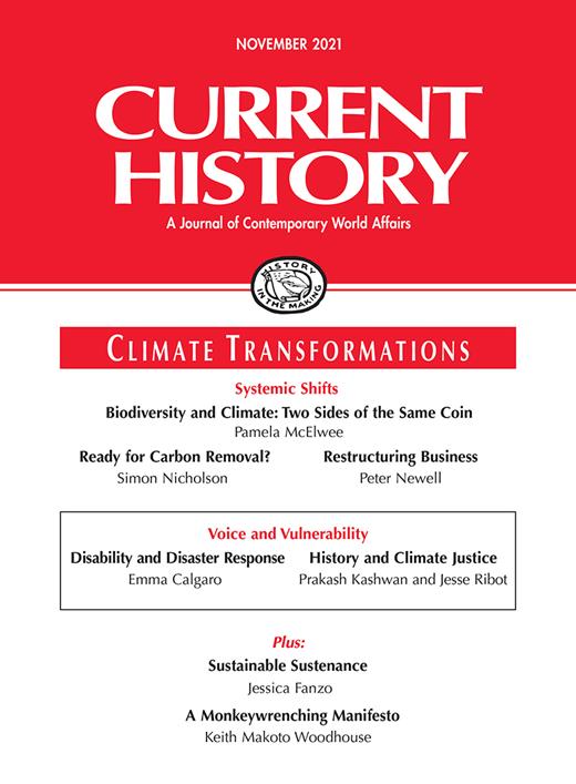 Current History Cover Image for Volume 120, Issue 829