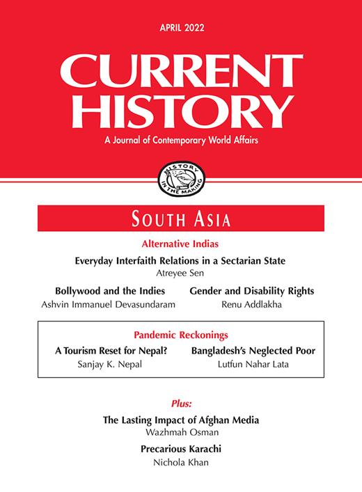 Current History Cover Image for Volume 121, Issue 834