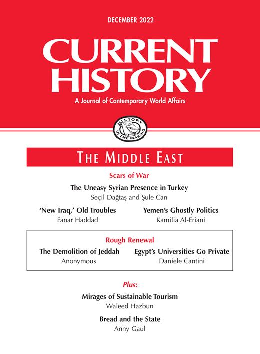 Current History Cover Image for Volume 121, Issue 839
