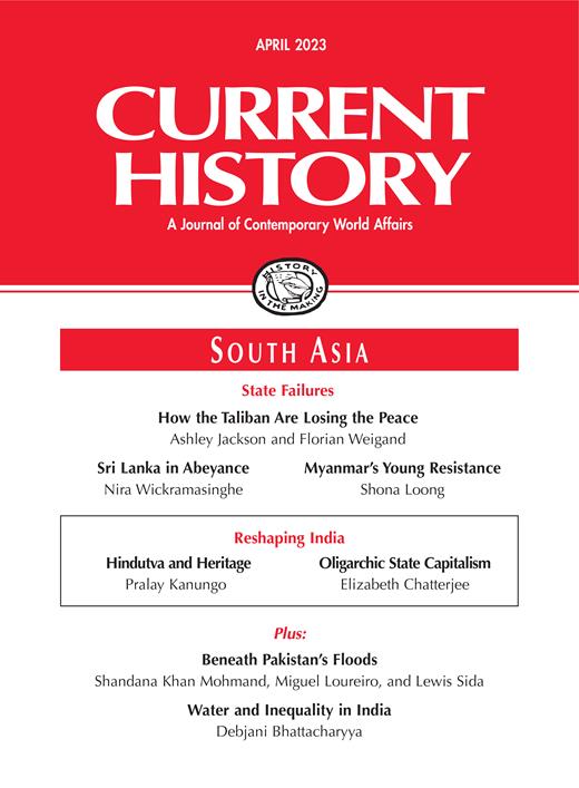 Current History Cover Image for Volume 122, Issue 843