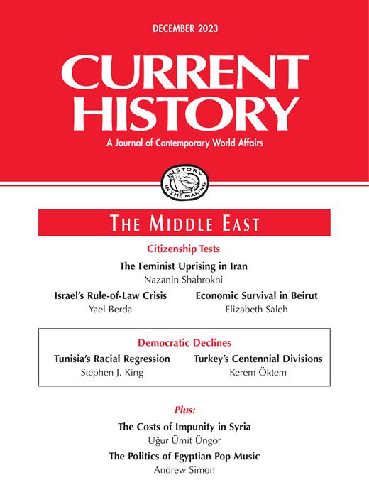 Current History Cover Image for Volume 122, Issue 848