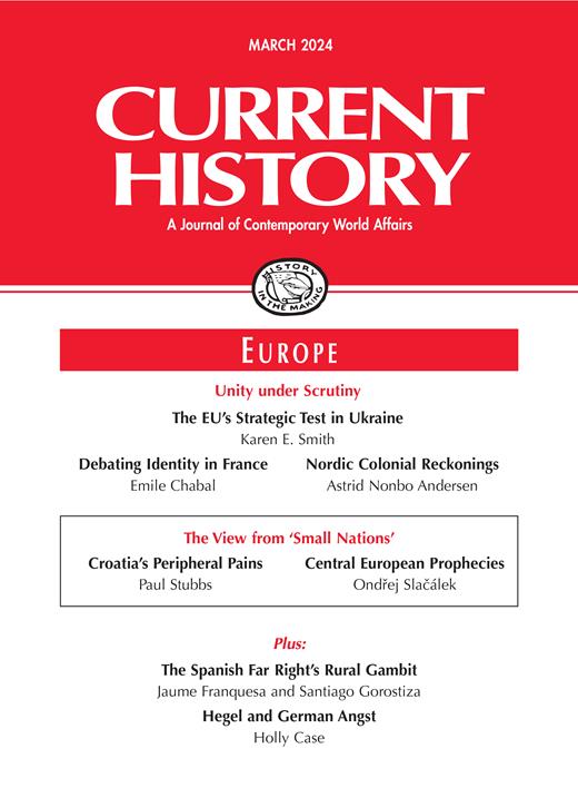 Current History Cover Image for Volume 123, Issue 851